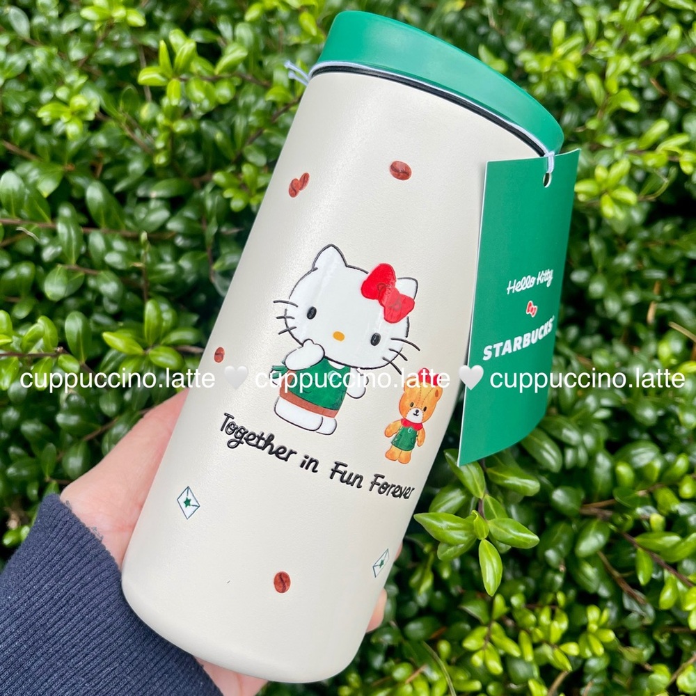 🎀NWT🩷Starbucks x Hello Kitty Sanrio 2025 Stainless Steel Bottle Tumbler